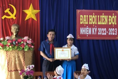 ĐẠI HỘI LIÊN ĐỘI TRƯỜNG TIỂU HỌC HÀNH THUẬN
